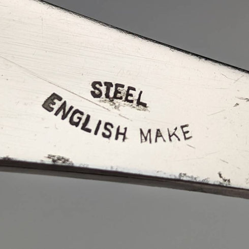 1915 British Antique Pure Silver Handle Shoehorn Shoehorn G and C Ltd